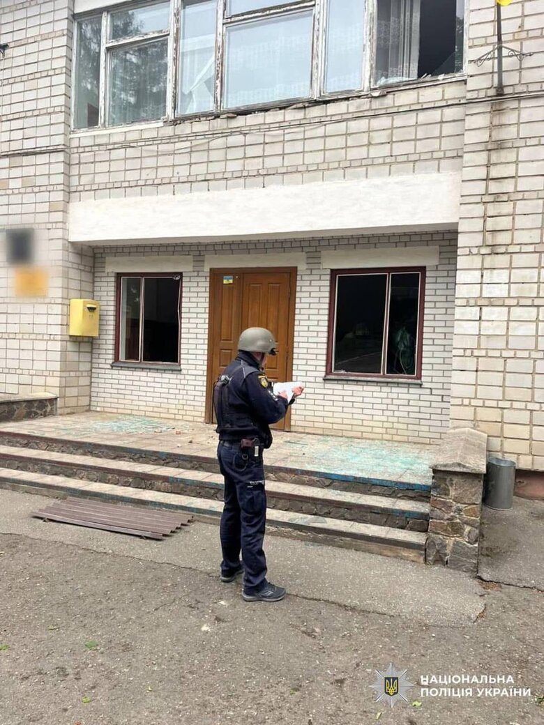 Consequences of the attack by shahids on the Kyiv region on 16 May 2025