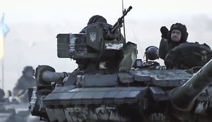 Гимн ОУН стал официально маршем новой украинской армии. ВИДЕО