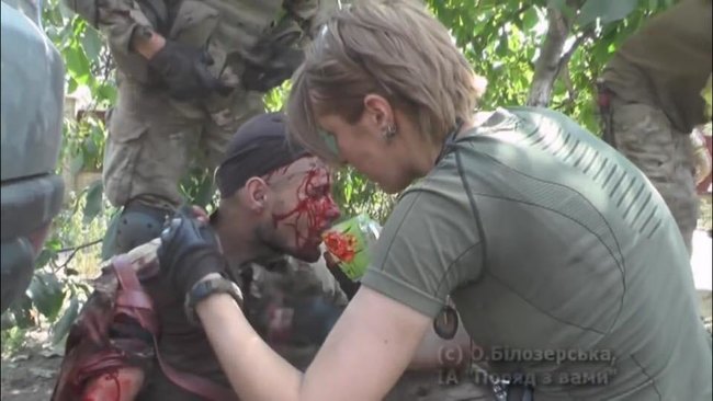 Доброволець Олег Бончинський: Ми заскочили їх зненацька. Ще борщ гарячий в тарілках залишився – так швидко тікали сепаратисти 06