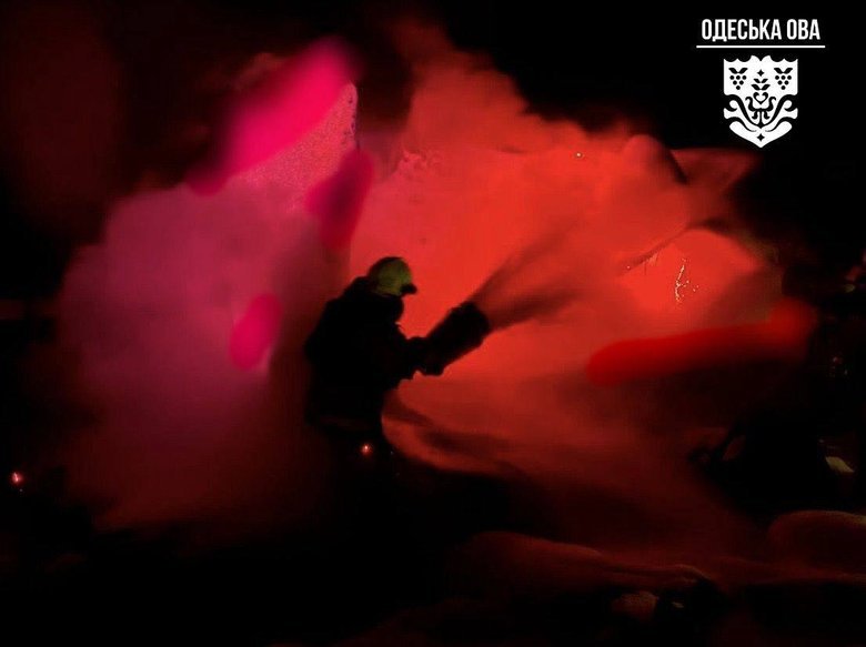 Обстрел Одесской области 17 декабря