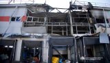 Russia struck a Nova Poshta sorting terminal in Dnipro