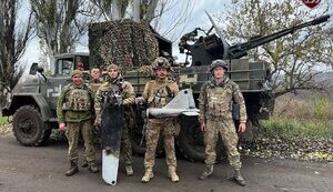 Воїни ДШВ збили ворожий БПЛА "Орлан-10". ВІДЕО+ФОТОрепортаж