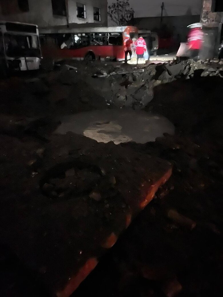 Вночі росіяни вдарили по транспортній базі в Миколаєві 07