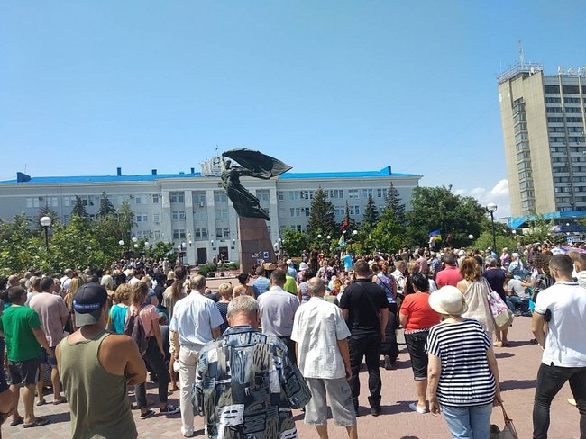 Убитого ветерана Донбасса Олешко похоронили в Бердянске 07