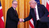 British Prime Minister Keir Starmer and US President Donald Trump