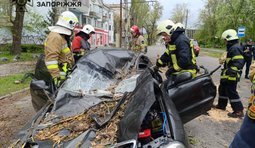 Наслідки негоди у Запоріжжі