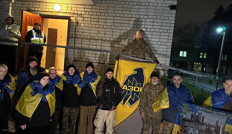 11 soldiers of Azov Brigade have returned from Russian captivity, having endured nearly three years of harsh trials - Prokopenko