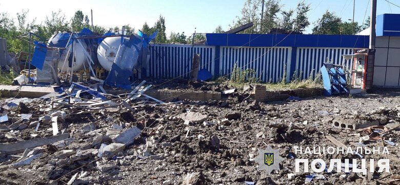 Consequences of enemy shelling of Donetsk region 03