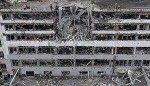 Rocket attack on Kyiv in April