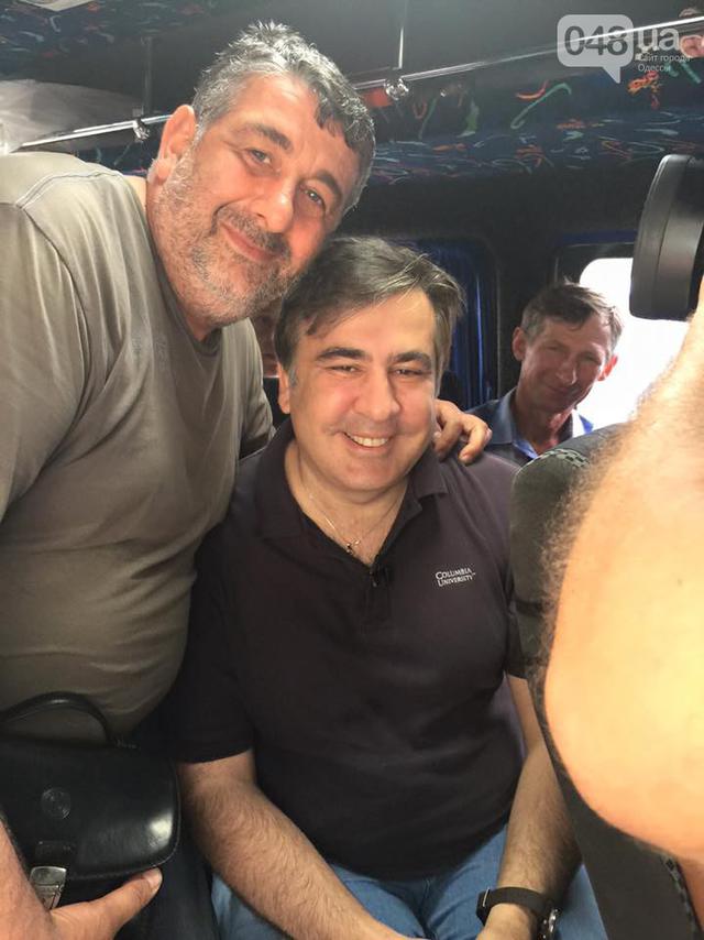 саакашвили одесса маршрутка