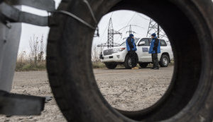 Military of Russian Federation captured staff of OSCE monitoring mission in east of Ukraine, - representative of Great Britain Brown