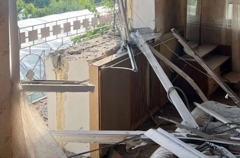 Russian attacks on Dnipropetrovsk region on 10 September