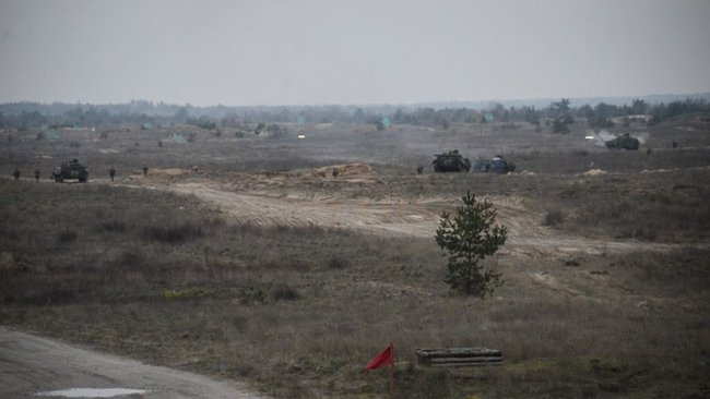 На Днепропетровщине проходят учения 93-й ОМБр Холодный Яр 04