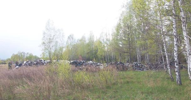 Lviv garbage dumped in Chornobyl zone, - National Police 01 Lviv garbage dumped in Chornobyl zone, - National Police 01