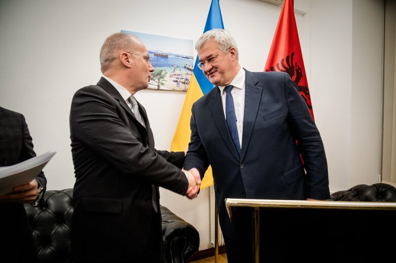 відкриття посольства Албанії