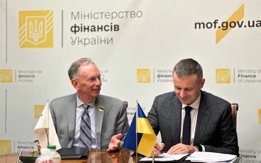міністр фінансів Сергій Марченко та регіональний директор Світового банку у справах країн Східної Європи Боб Сом
