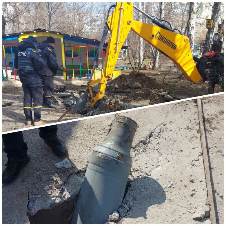 Комунальники прибрали снаряди після російських обстрілів у Миколаєві 01