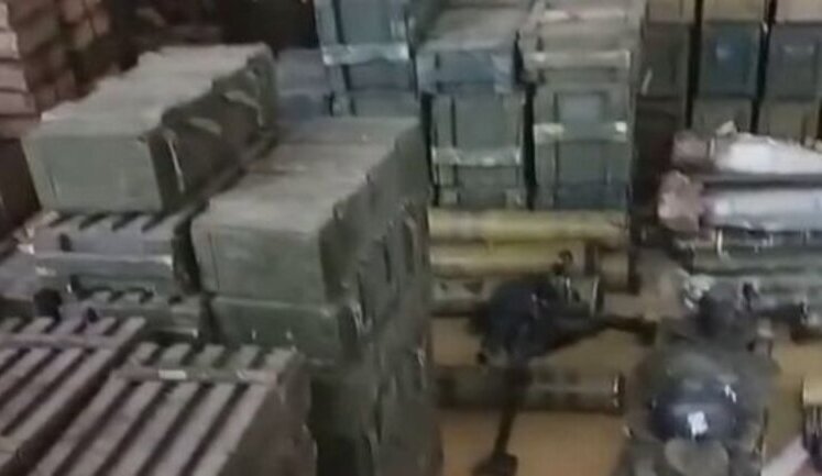 Grenade launchers and boxes of weapons: AFU found warehouse of occupiers near Balaklia. VIDEO