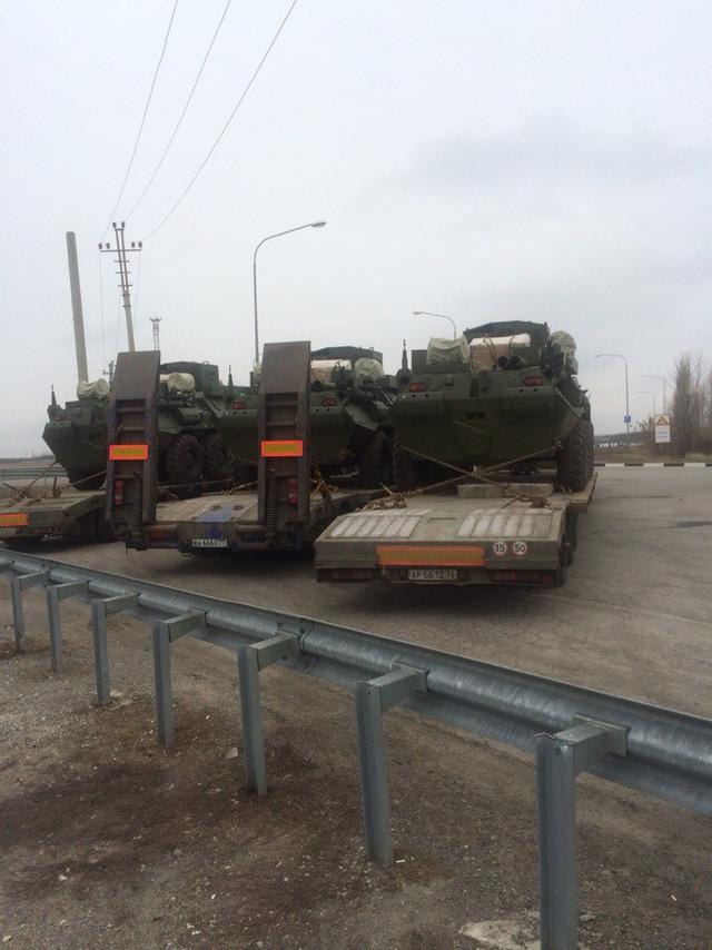 Russian occupants employed command vehicle R-149MA1 for Donbas invasion 08