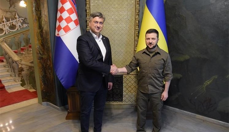 Україну відвідав прем'єр Хорватії Андрей Пленкович. ВIДЕО