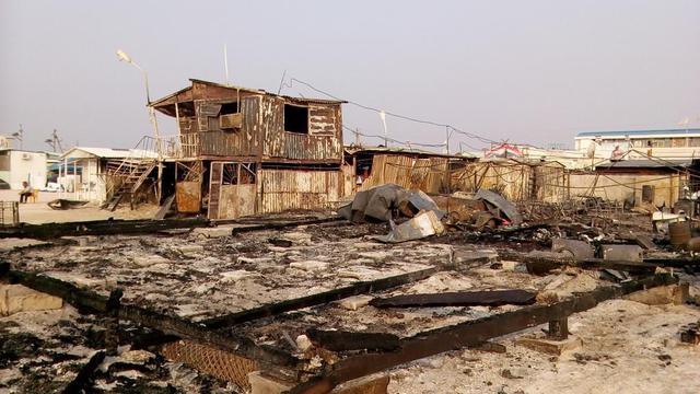 пожар море азовское
