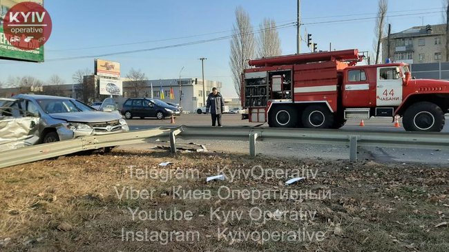 Police investigating road accident involving children ombudsperson Kuleba in Kyiv region 02