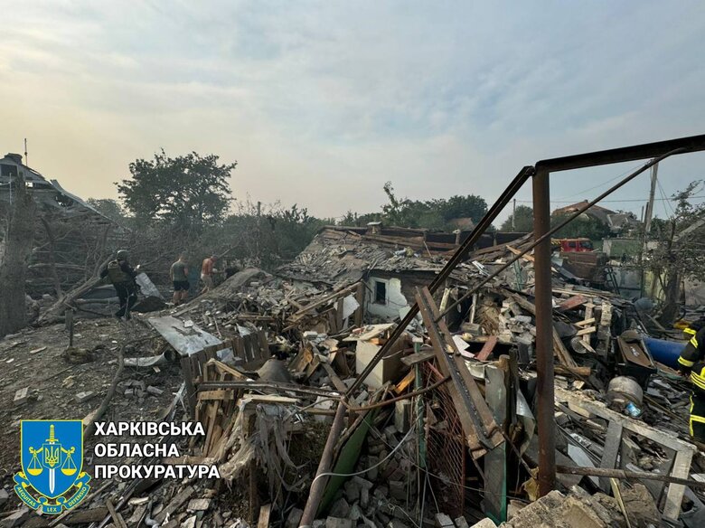Наслідки обстрілу Харкова та області 31 серпня
