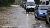 Трассу Симферополь - Феодосия затопило: на дороге образуются волны. ФОТО