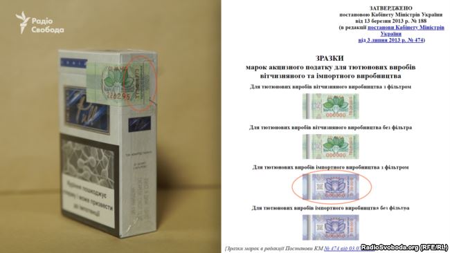 Открытая секретарем налогового комитета Рады фабрика выпускает сигареты с фальшивыми акцизами, – СМИ 01