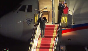 Putin arrives on visit to Mongolia, which is obliged to arrest him. VIDEO
