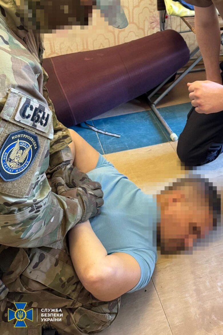 Russian spotter detained by SBU in Dnipro
