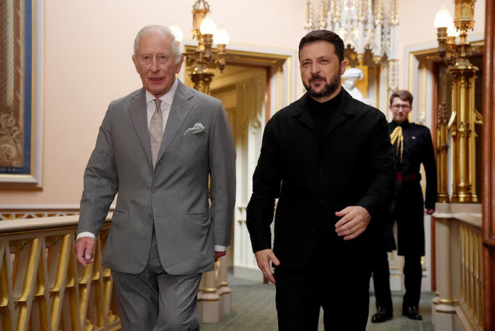 Zelenskyy's meeting with King Charles