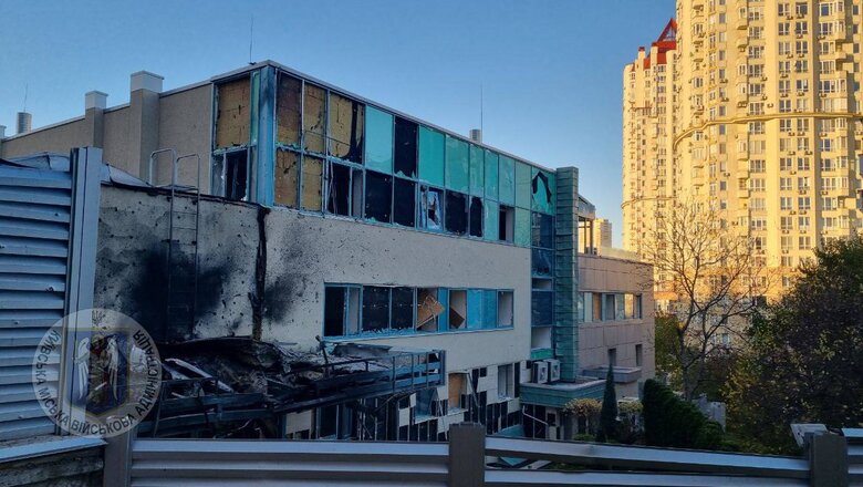 Наслідки нічної атаки в Соломʼянському районі столиці
