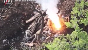 Воины 5-й ОШБр поразили позиции пехоты противника: укрепленные точки были уничтожены точными ударами дронов. ВИДЕО