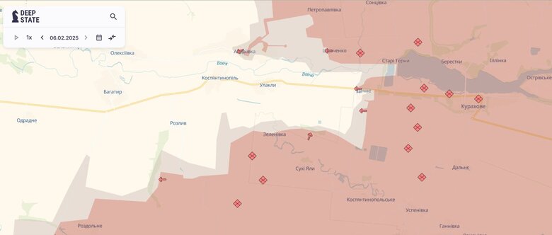 Карти просування ворога