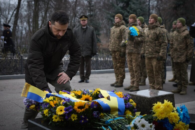 Зеленський на Аскольдовій могилі