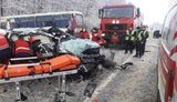 Рейсовий автобус потрапив у ДТП з легковиком на Львівщині - травмовано 7 осіб, - ДСНС. ФОТОрепортаж