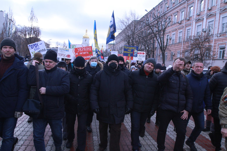 Хода на підтримку Порошенка з-під Печерського суду до Офісу Зеленського 15