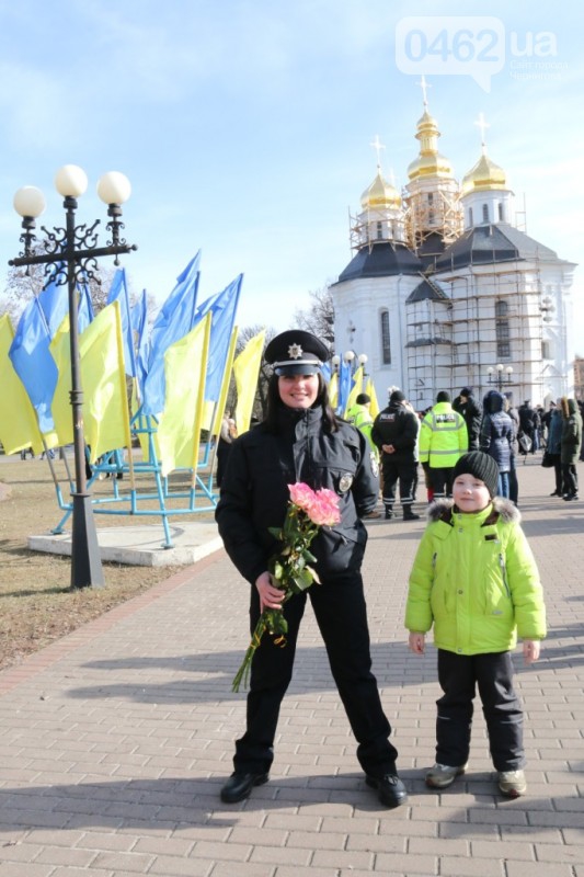 чернигов полиция присяга патрульная патрульные