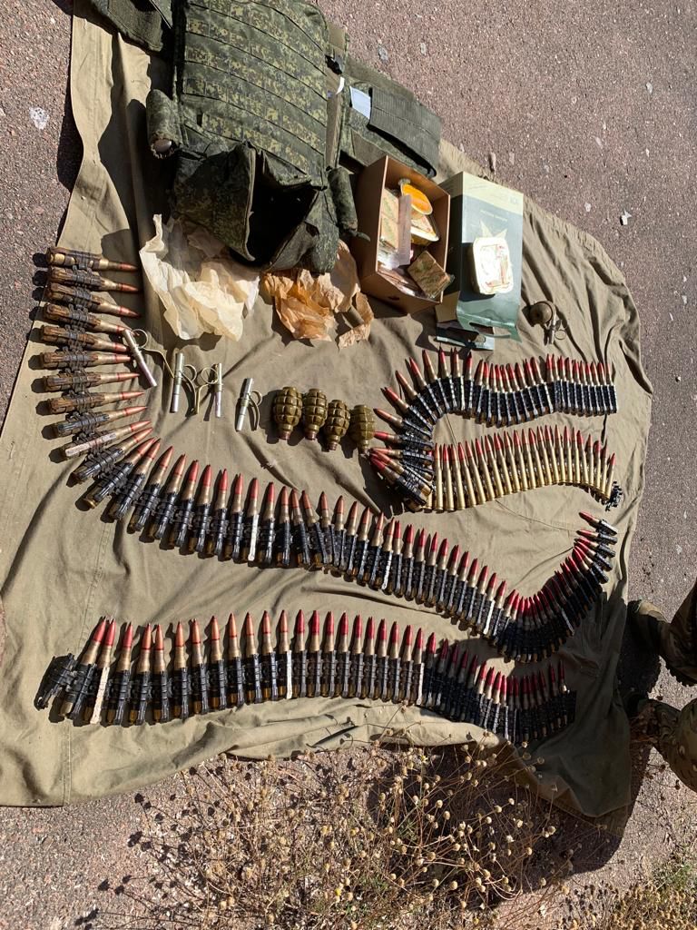 На Чернігівщині рашисти облаштували схрон боєприпасів та залишили розтяжку, - ДПСУ 01