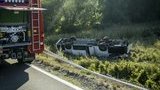 Автобус з українськими номерами потрапив у ДТП в Угорщині, 14 постраждалих. ФОТО