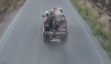 Серия ударов FPV-дронами бойцов подразделения "Ронины" по транспорту РФ на Запорожском направлении. ВИДЕО