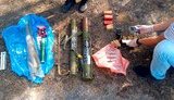 Тайник с оружием выявлен на заброшенной базе отдыха на Донетчине. ФОТО