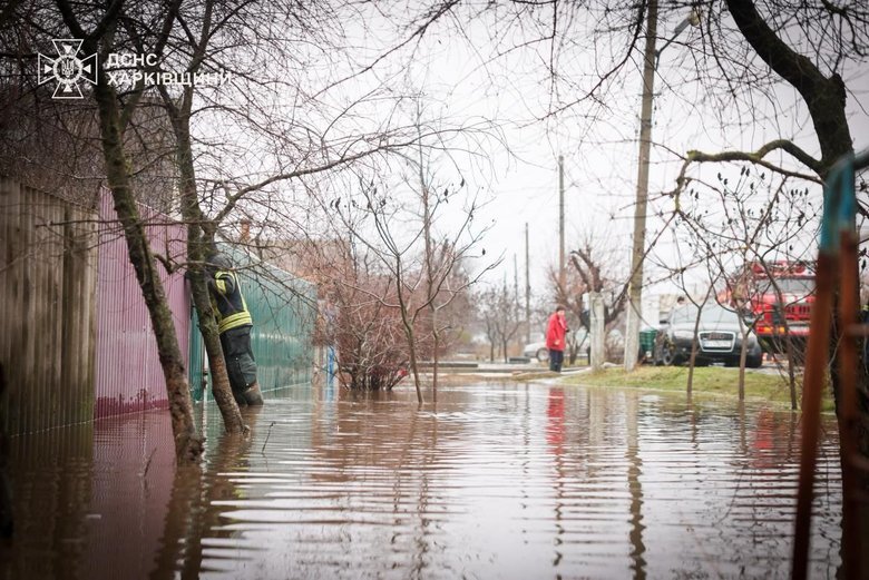 Consequences of flooding in the Kharkiv region