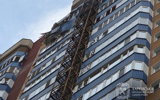 Під ударами РФ Харків і понад 20 населених пунктів області: загинула людина, 20 постраждалих. ФОТОрепортаж