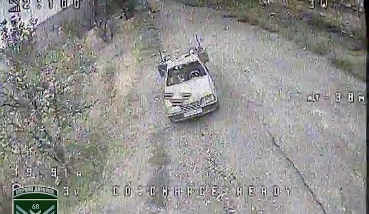 Ударні БпЛА "Шершнів Довбуша" знищили чотири авто та особовий склад окупантів на Покровському напрямку. ВIДЕО