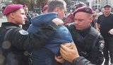 Нацраду з ТРМ пікетують прихильники і противники NewsOne: між мітингувальниками виникла бійка. ВІДЕО+ФОТОрепортаж