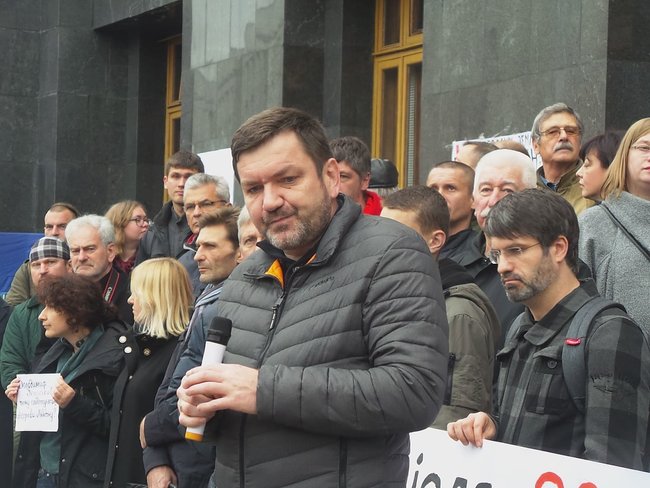 Справам Майдану - труба?: Активісти пікетували ОП з вимога недопущення розвалу розслідування справ Євромайдану 04