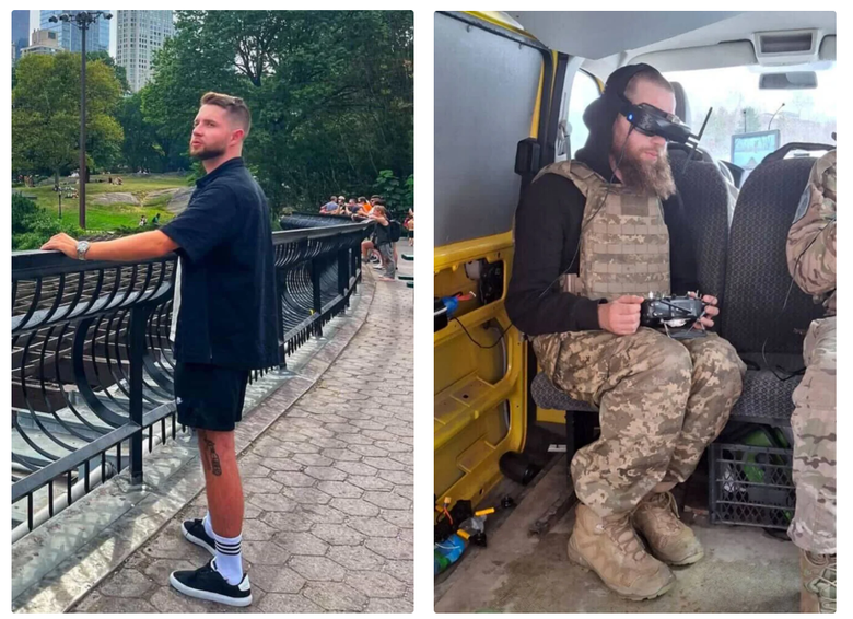 Володимир Дудник у США та на фронті