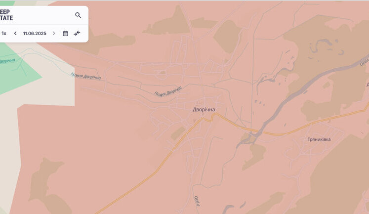 Russians have occupied Dvorichna in Kharkiv region - DeepState. MAP